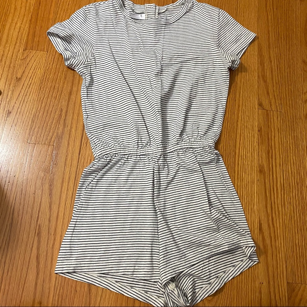 American Apparel Striped Romper